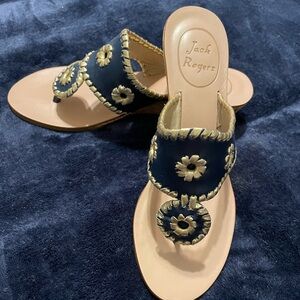 Jack Rogers…New…5 1/2…Very Narrow…Navy…9 Inches Long
